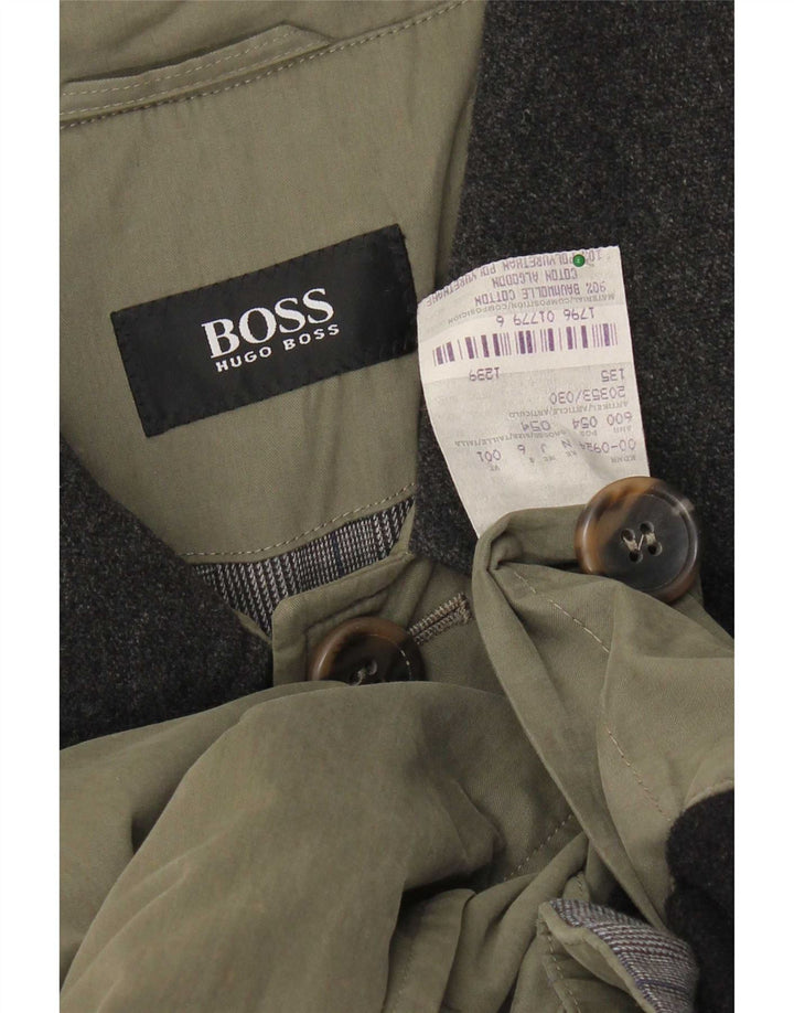 Hugo Boss ženski kaput EU 54 2XL kaki pamuk
