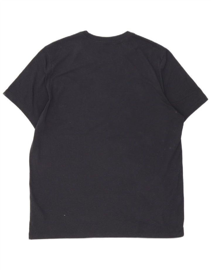 Nike Dri Fit Graphic T-Shirt Majica Veliki crni poliester