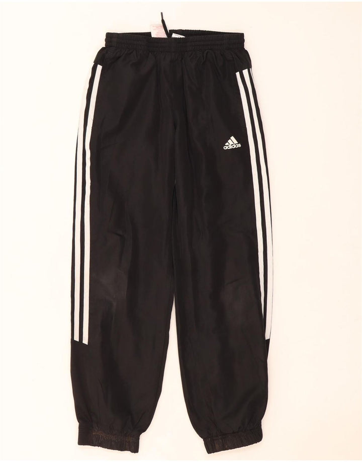 Adidas trenirka za dječake, hlače za trčanje, 9-10 godina, crni poliester