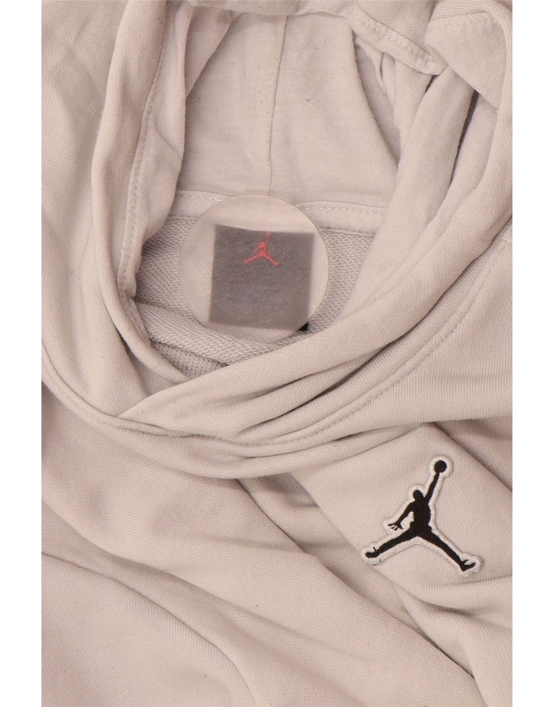 JORDAN majica s kapuljačom za dječake 12-13 godina, veliki sivi pamuk