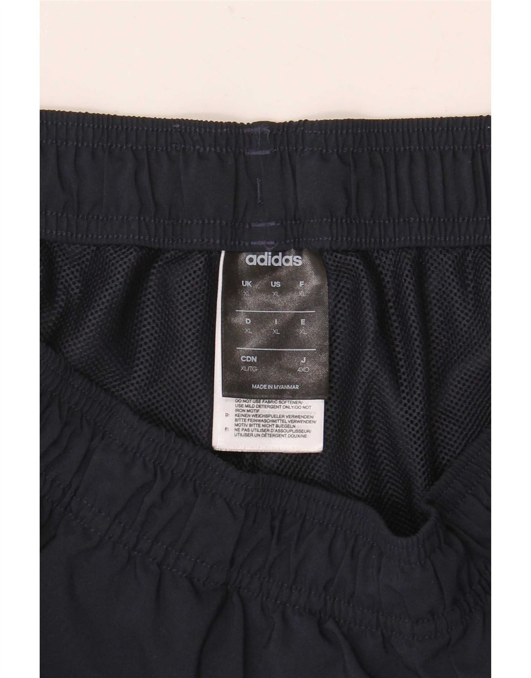 Adidas muške sportske kratke hlače XL tamnoplavi poliester