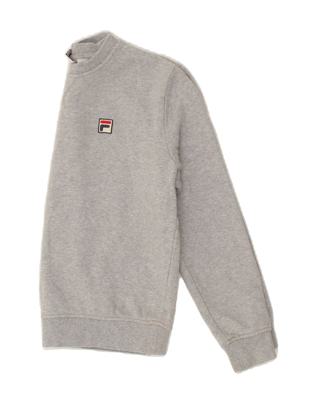 FILA Womens Sweatshirt Jumper UK 14 Medium Grey Cotton Vintage Fila and Second-Hand Fila from Messina Hembry 
