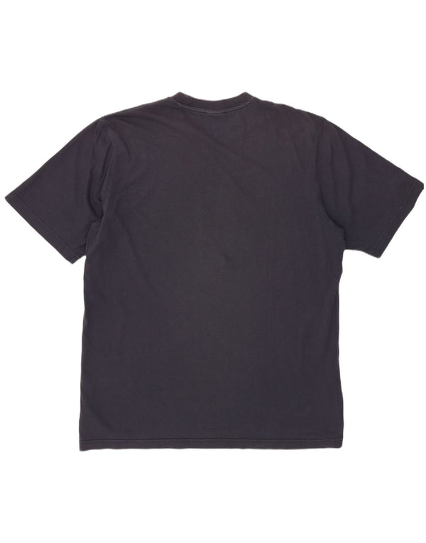 ADIDAS muška majica kratkih rukava s grafičkim motivima, veliki tamnoplavi pamuk