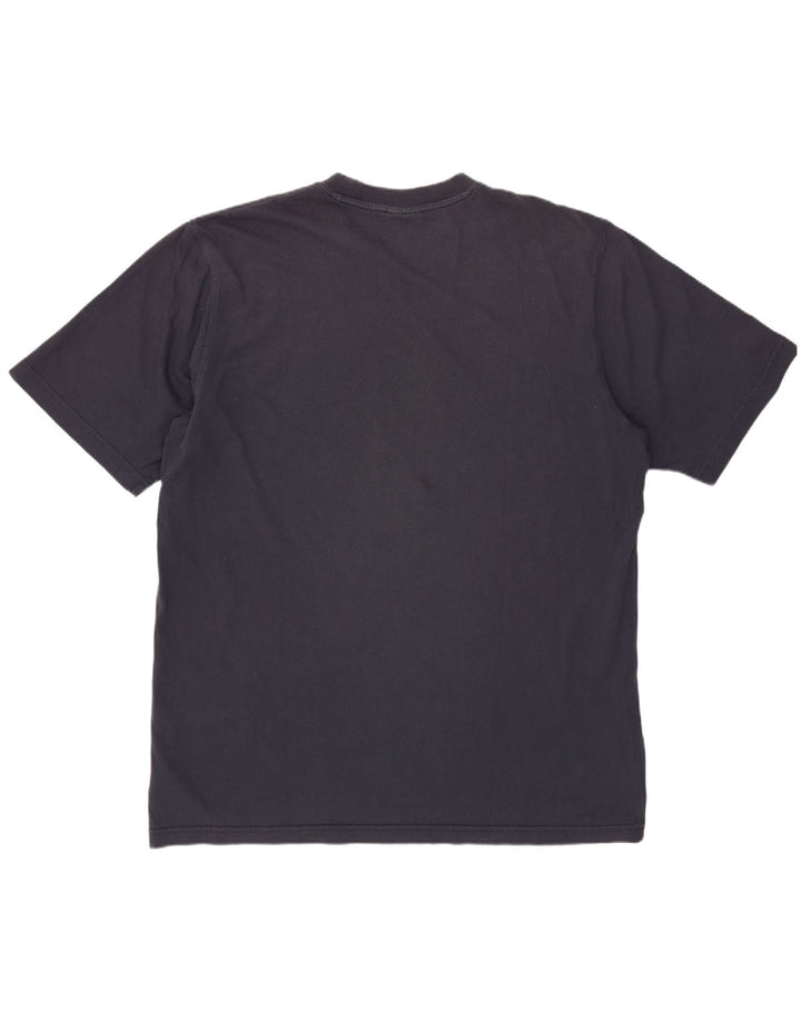 ADIDAS muška majica kratkih rukava s grafičkim motivima, veliki tamnoplavi pamuk