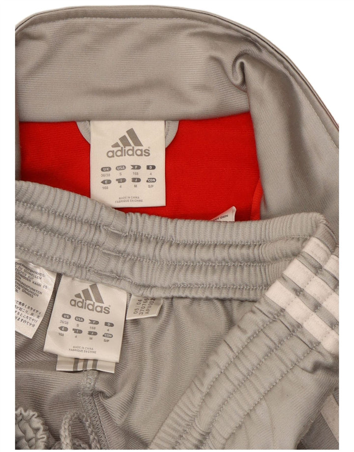 Adidas muška puna trenirka UK 36/38 mala siva poliester u boji