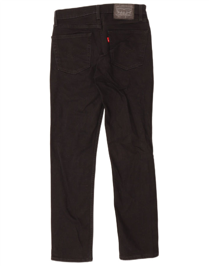 Levi's muške 511 uske traperice W30 L32 crni pamuk