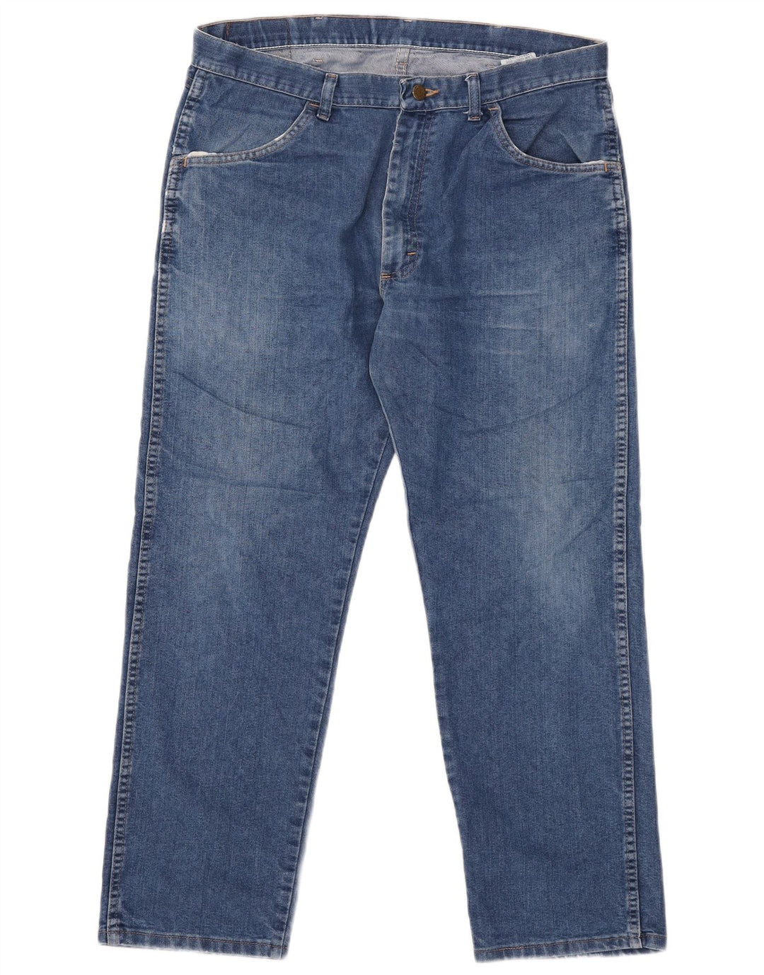 Wrangler muške ravne traperice regularnog kroja W36 L29 plave