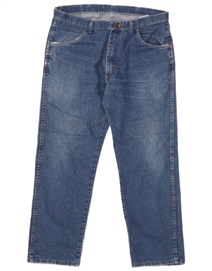 Wrangler muške ravne traperice regularnog kroja W36 L29 plave