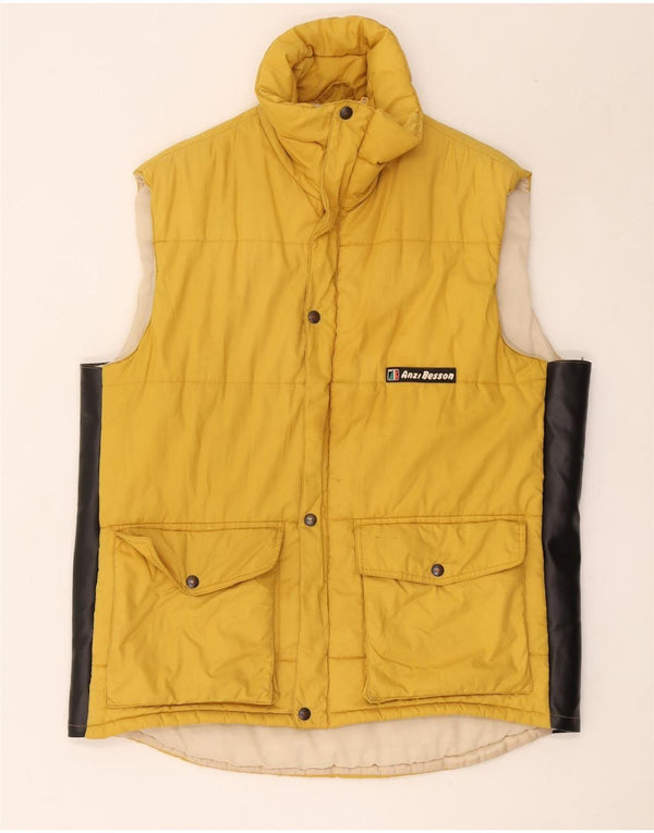 Anzi Besson muška podstavljena jakna UK 40 Large Yellow Colourblock