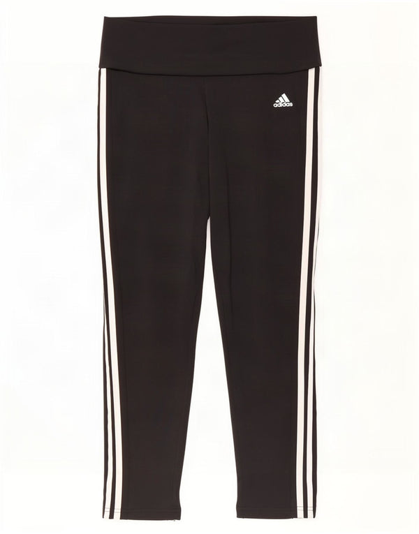 Adidas ženske Aeroready tajice UK 16/18 veliki crni poliester