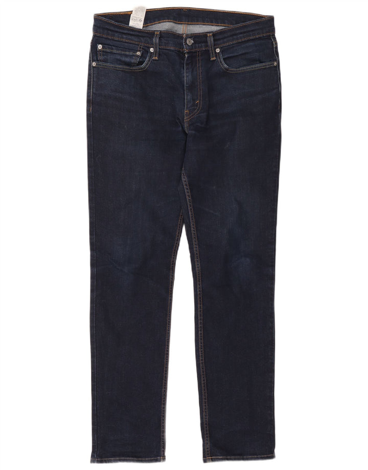 Levi's muške 511 uske traperice W34 L34 tamnoplavi pamuk