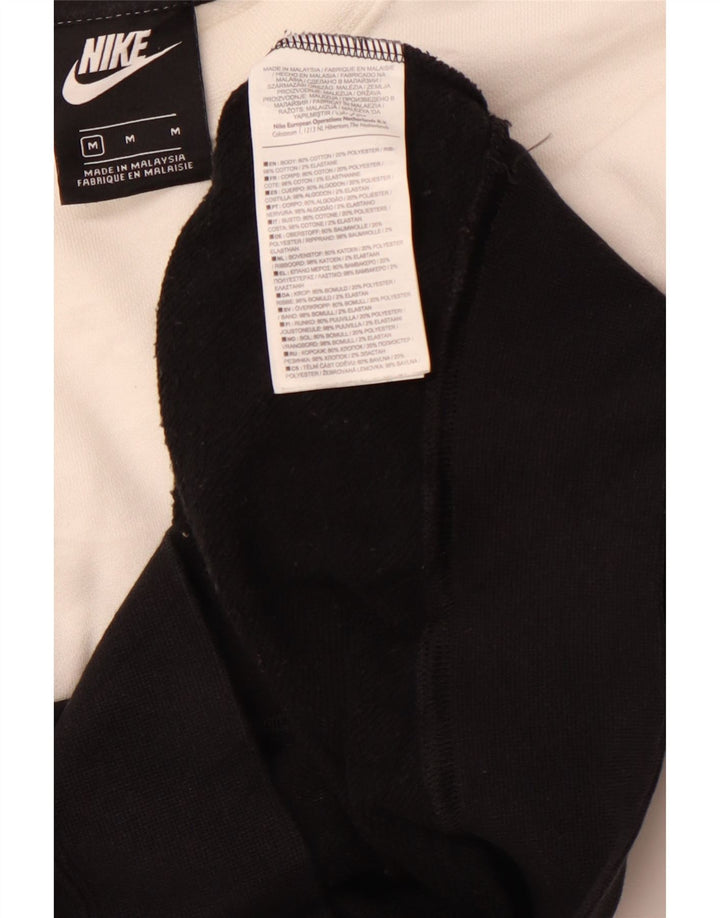 NIKE Ženska kratkotrajna majica UK 14 Pamuk srednje crne boje