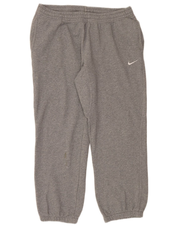 Nike muške trenirke hlače joggers 2XL sivi flekasti pamuk
