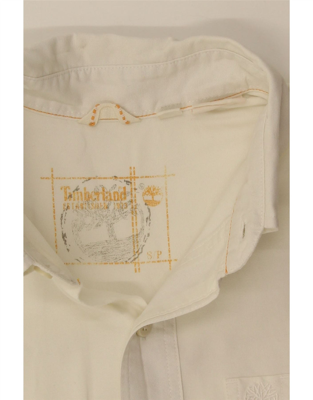 Timberland muška košulja kratkih rukava srednje bijele boje