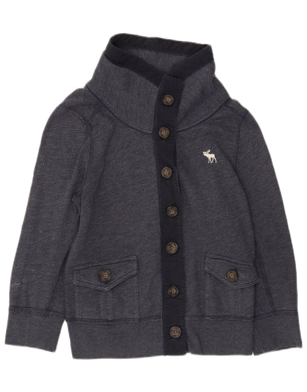 Abercrombie & Fitch ženska gornja jakna od trenirke UK 14 velika tamnoplava
