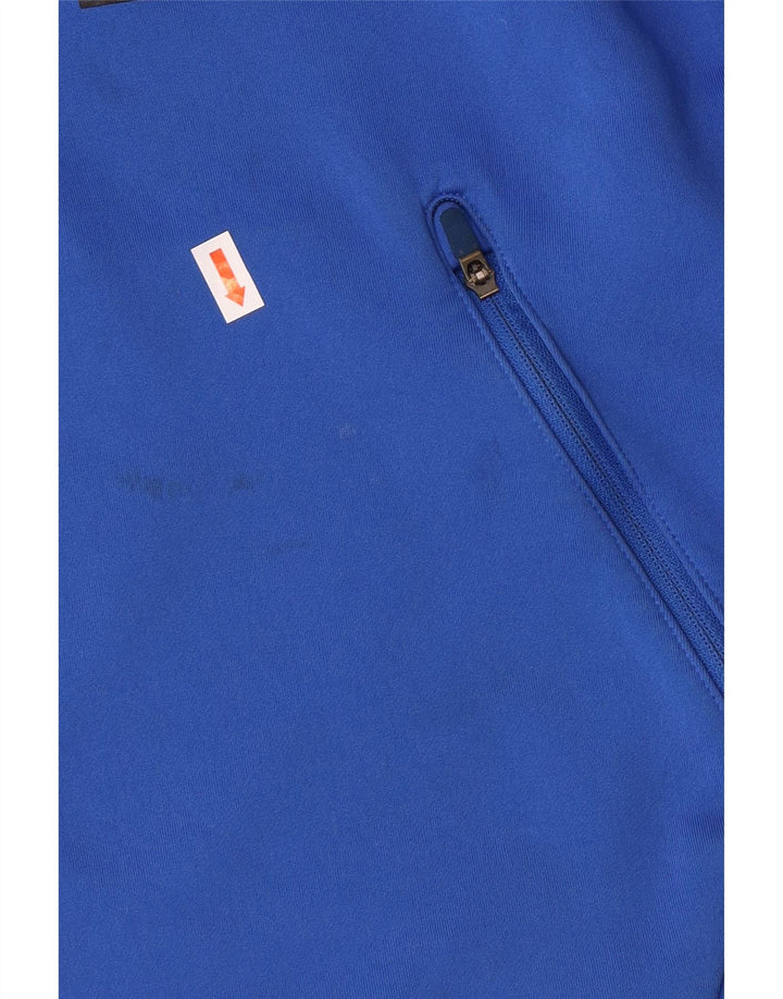 NIKE Boys Dri Fit Graphic majica s kapuljačom 8-9 godina, mali plavi poliester