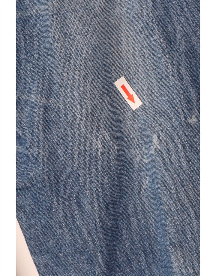 Levi's muške 521 ravne traperice W38 L34 plavi pamuk