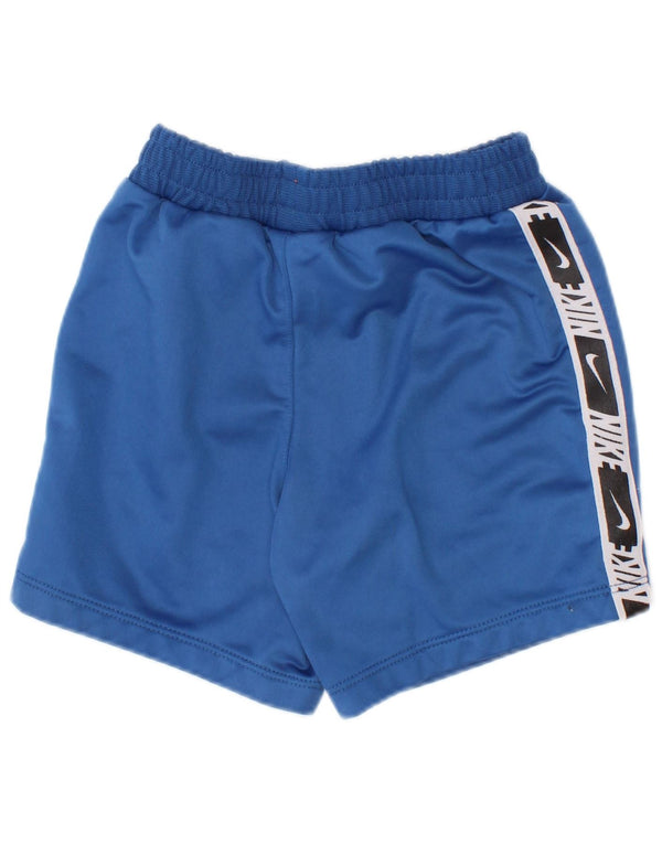 Nike Baby Boys Graphic Sport Shorts 18-24 Months Blue Colourblock Poliester