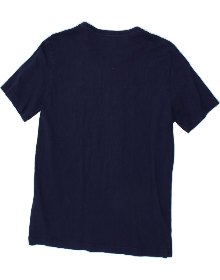 PUMA Mens Graphic T-Shirt Top Small Navy Blue Cotton | Vintage Puma | Thrift | Second-Hand Puma | Used Clothing | Messina Hembry 
