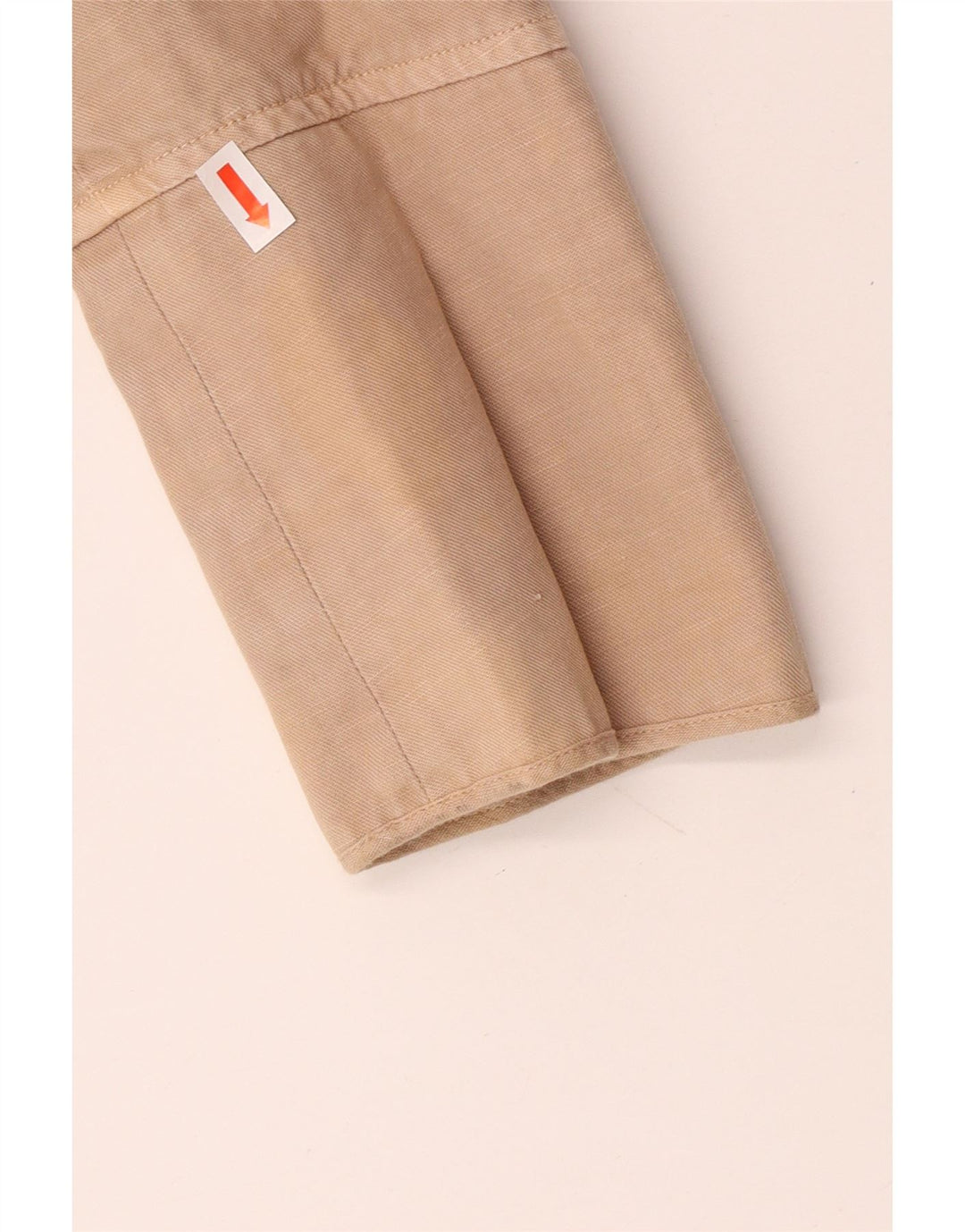 PINKO Ženska jakna sa 2 gumba UK 8 Mala bež pamuk