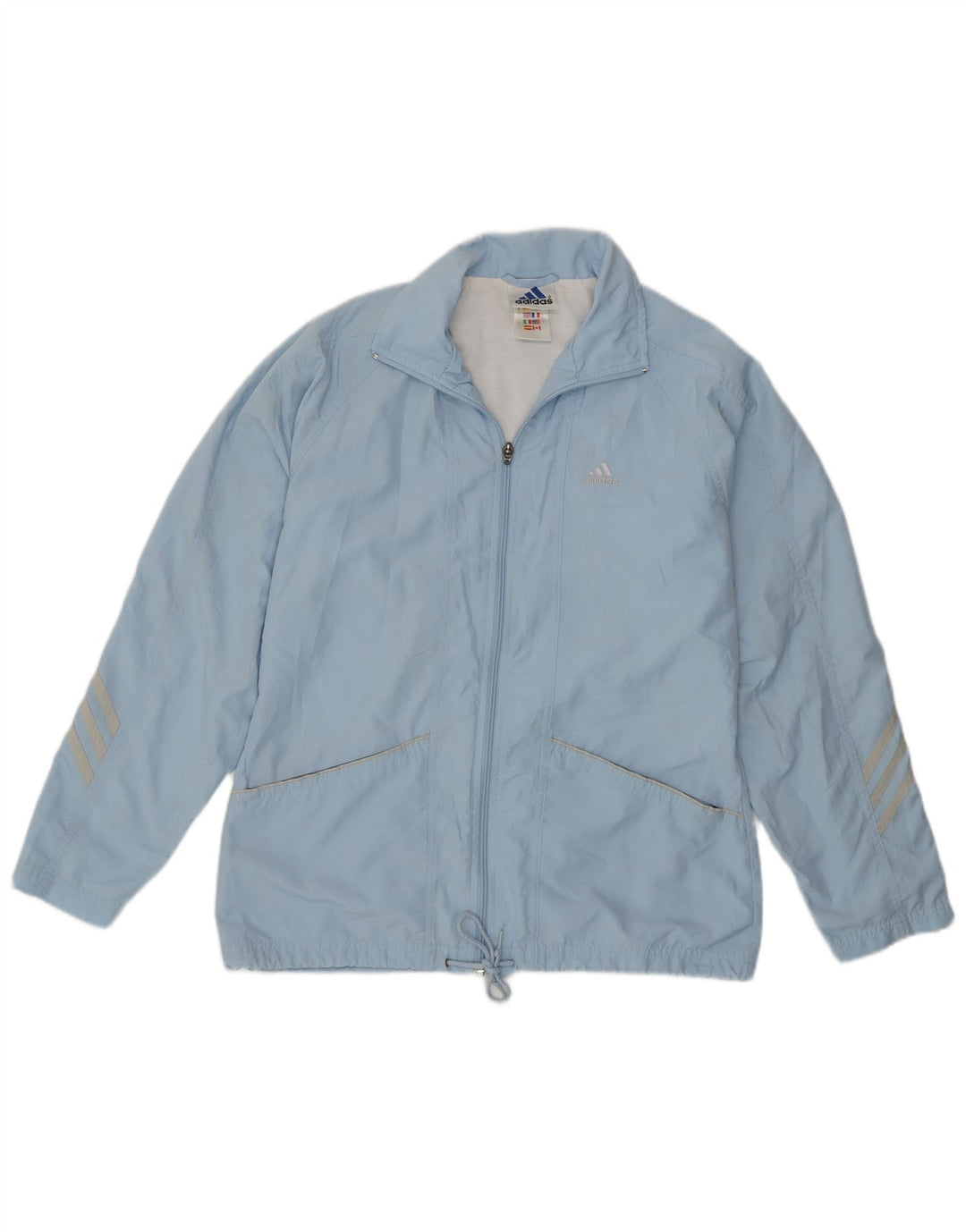 Adidas ženska kišna jakna UK 10 Small Blue Polyester