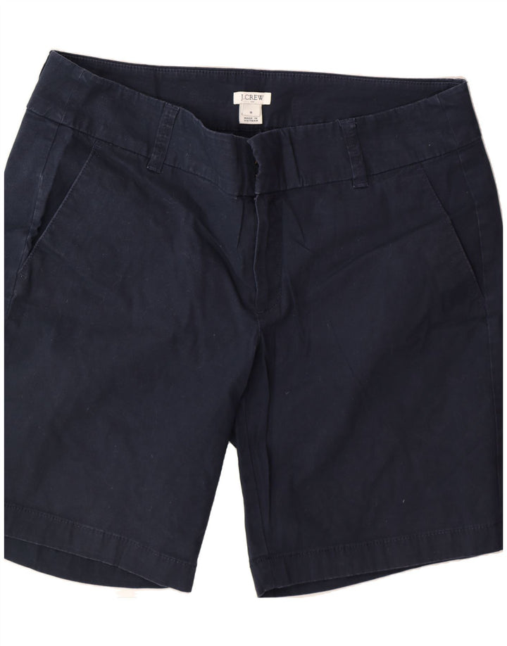 J. CREW Womens Chino Shorts US 8 Medium W32  Navy Blue Cotton Vintage J. Crew and Second-Hand J. Crew from Messina Hembry 