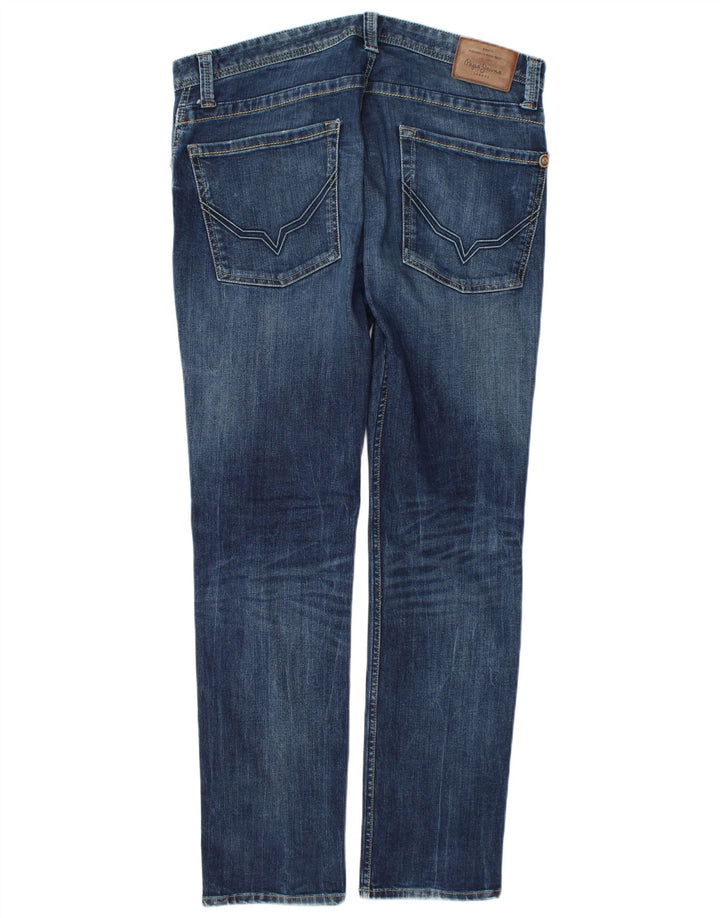 PEPE Jeans Muške uske traperice W34 L34 Plavi pamuk