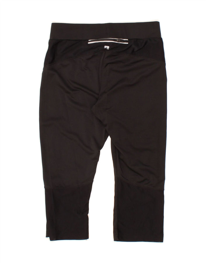 MOUNTAIN WAREHOUSE Womens Capri Leggings UK 10 Small  Black Polyester Vintage Mountain Warehouse and Second-Hand Mountain Warehouse from Messina Hembry 