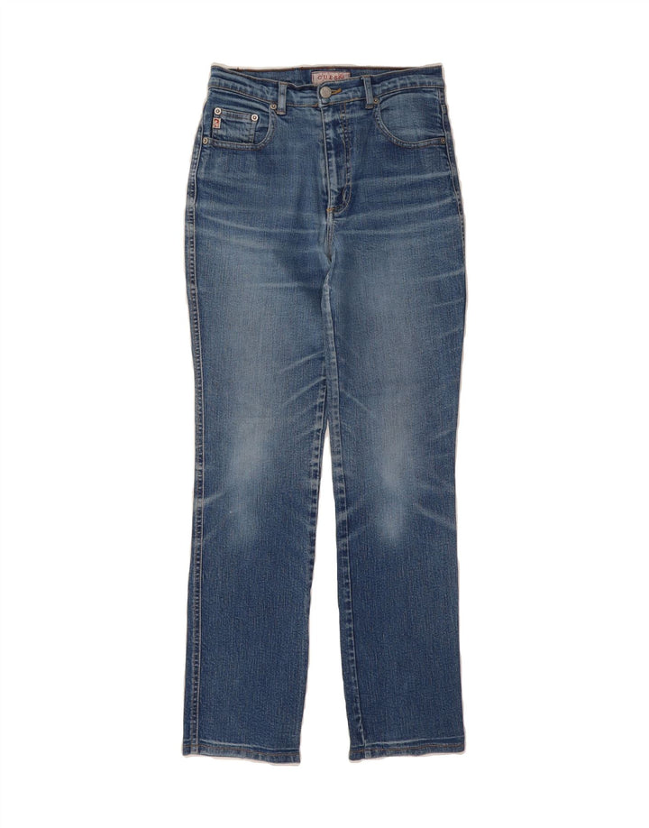 GUESS Womens Straight Jeans W30 L28 Blue Cotton Vintage Guess and Second-Hand Guess from Messina Hembry 