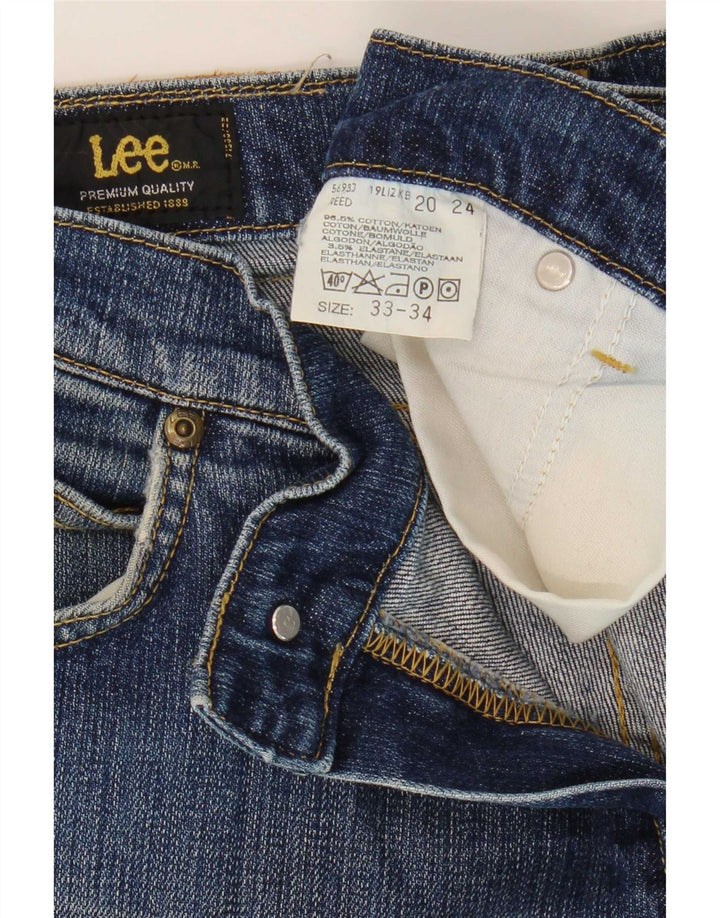 Lee ženske traperice REED Bootcut W33 L34 plavi pamuk