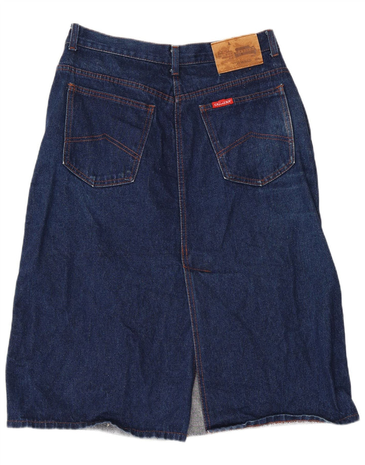 Carrera ženska traper suknja W36 XL tamnoplavi pamuk