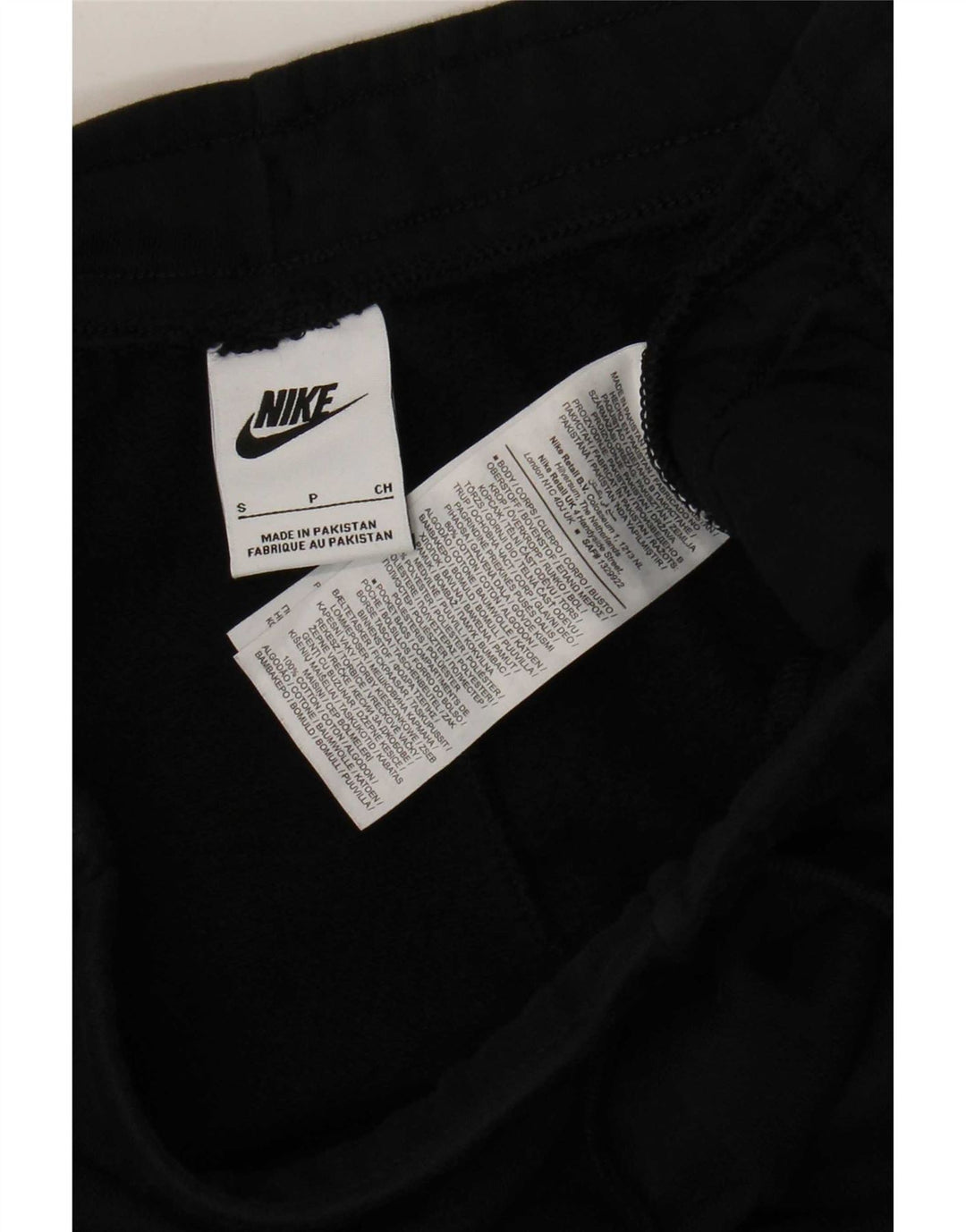 Nike muške trenirke, male crne pamučne hlače