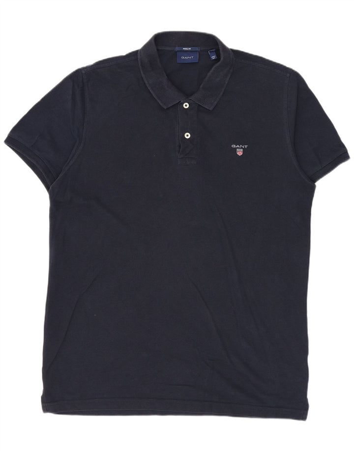 GANT muška polo majica standardnog kroja, veliki tamnoplavi pamuk