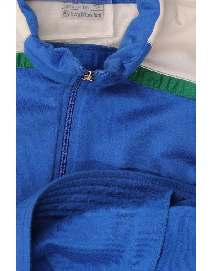 Sergio Tacchini muška trenirka gornja jakna IT 52 Large Blue Colourblock