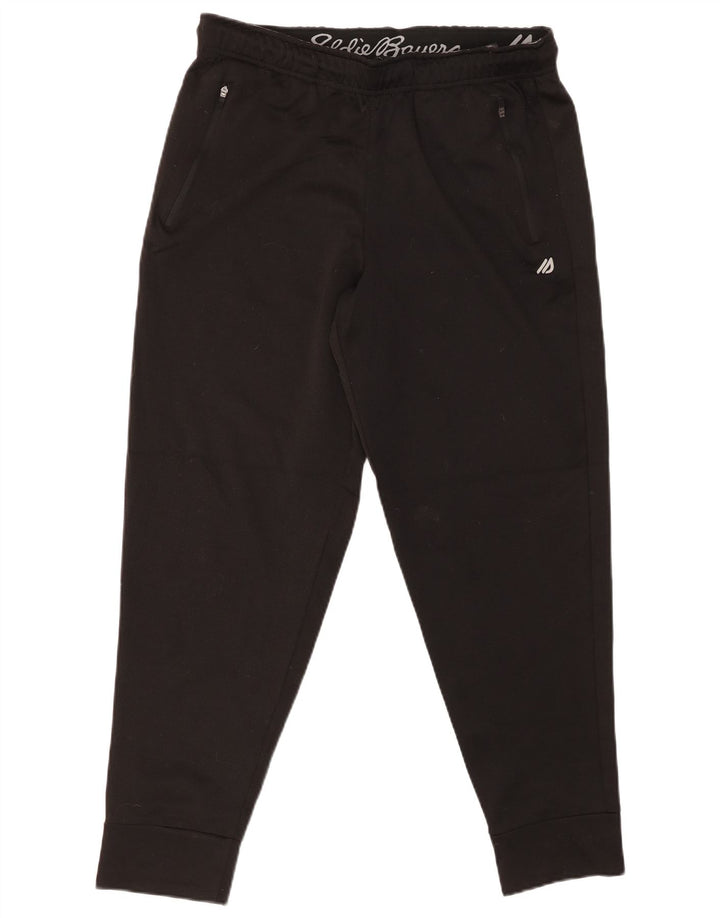EDDIE BAUER Muška trenirka Hlače Joggers Srednje crni poliester