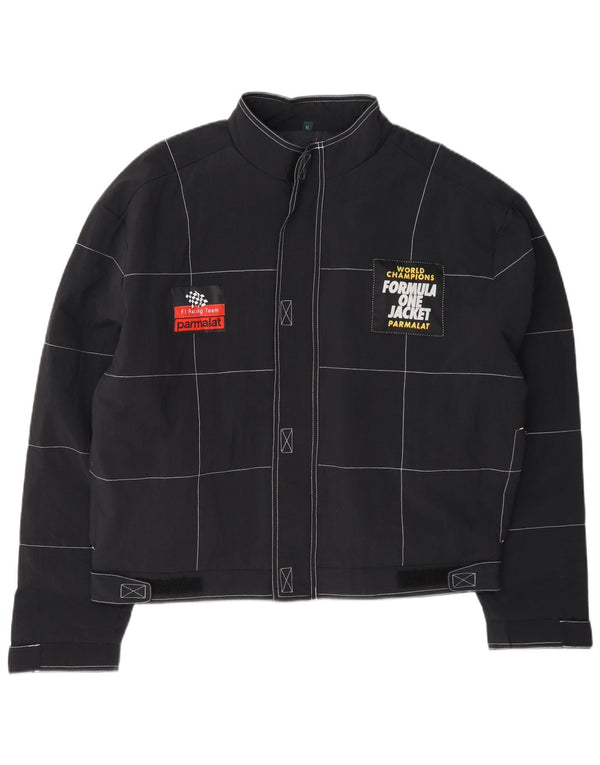 Parmalat muška jakna Formula One Graphic Racing UK 42 XL tamnoplava karirana