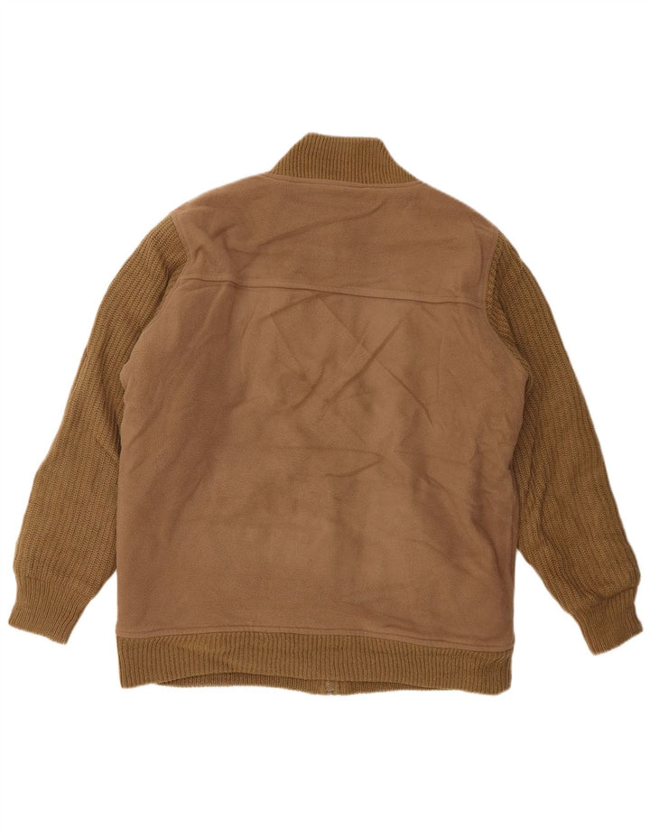 James Pringle muška bomber jakna širokog kroja UK 36 mali smeđi poliester