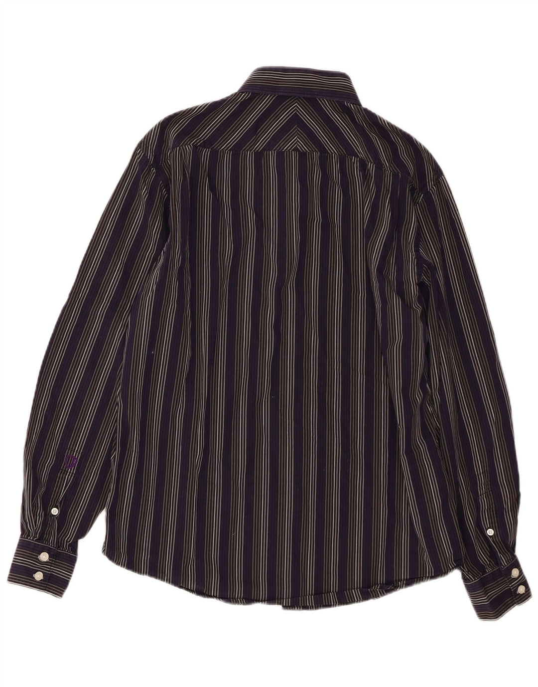 BEN SHERMAN Muška košulja srednje veličine, pamuk na ljubičaste pruge