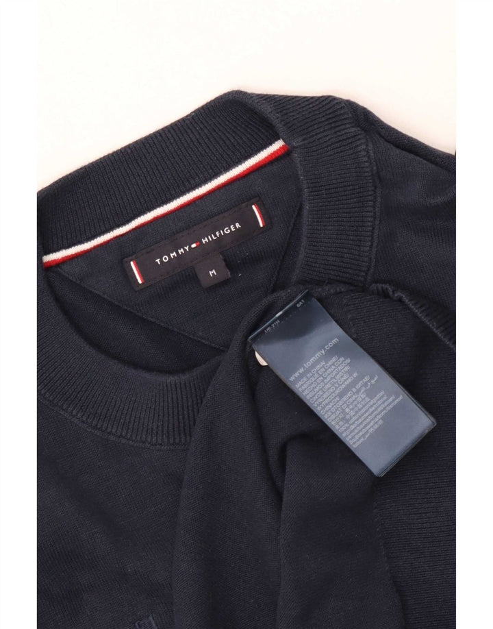 Tommy Hilfiger muški džemper s okruglim izrezom srednje tamnoplave boje