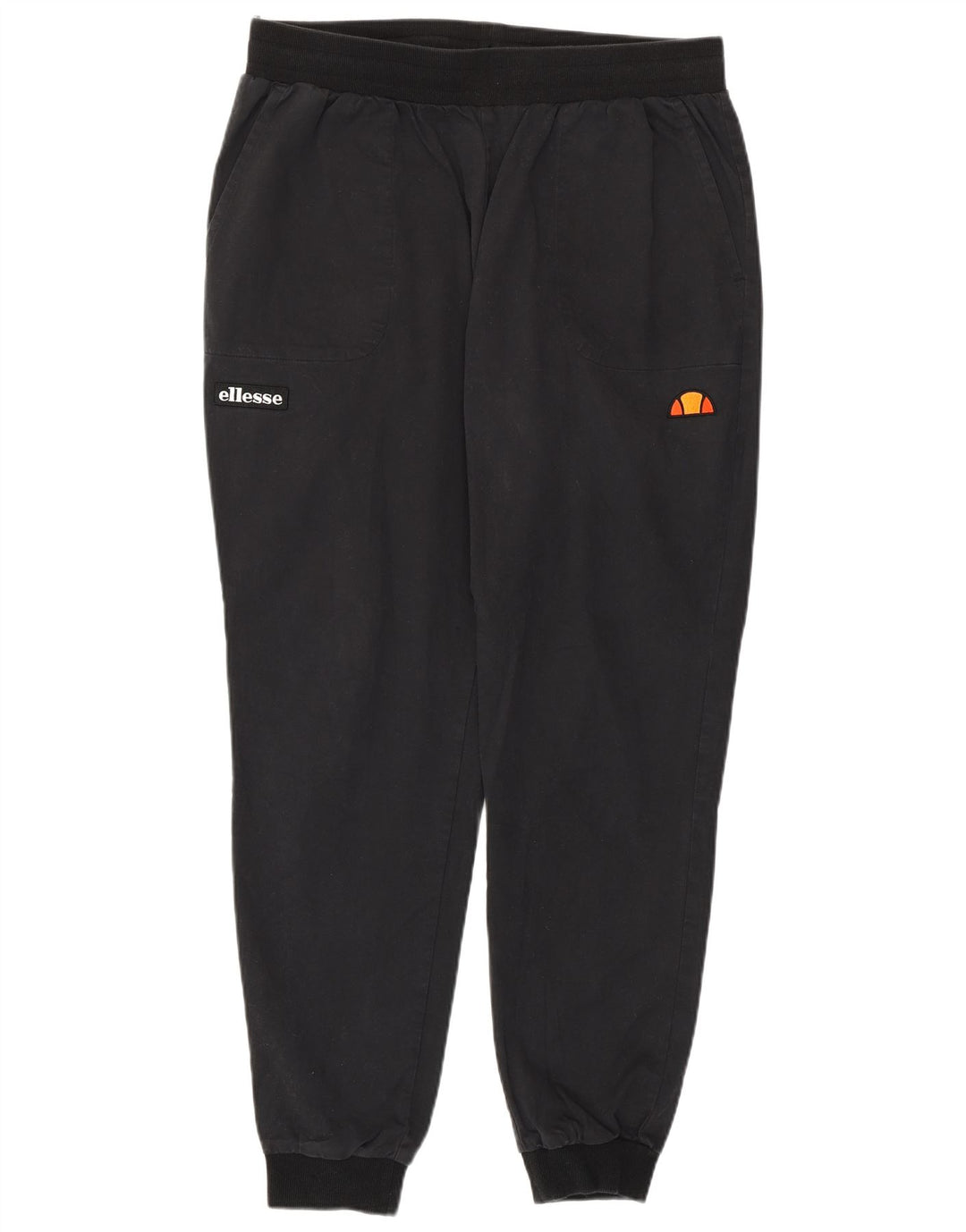 ELLESSE Ženske trenirke s grafičkim motivima Joggers UK 16 velike crne