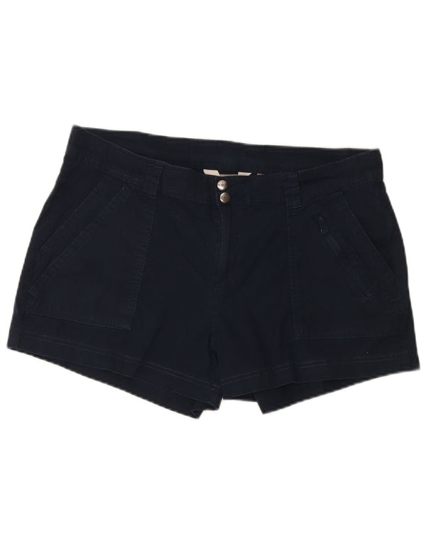Mountain Warehouse Ženske chino kratke hlače UK 16 Large W36 Mornarsko plavi pamuk