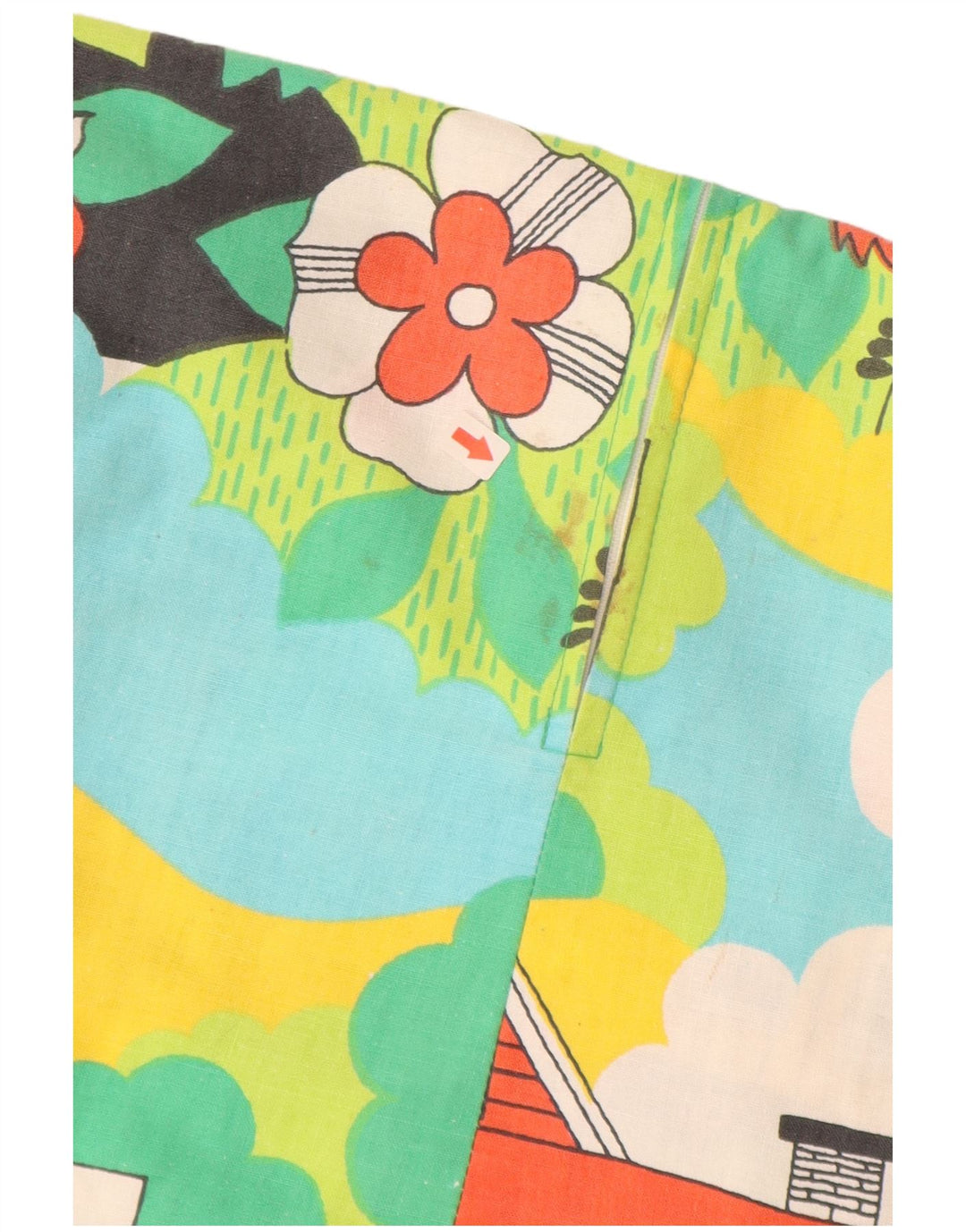 VINTAGE ženska osnovna haljina IT 42 Srednje raznobojna cvjetna novost