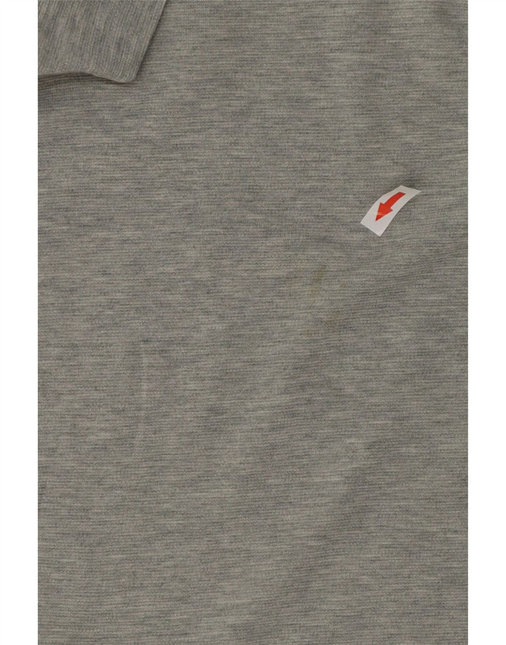 Lacoste muška polo majica, veličina 4, srednje sivi flekasti pamuk