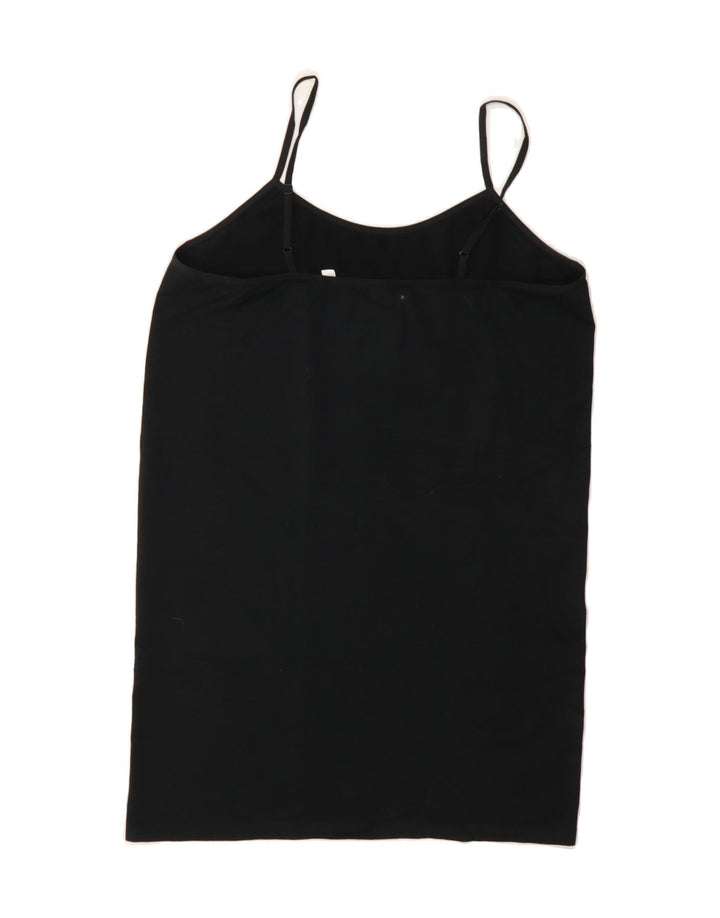 MOSSIMO Womens Slip Dress UK 18 XL Black Nylon Vintage Mossimo and Second-Hand Mossimo from Messina Hembry 