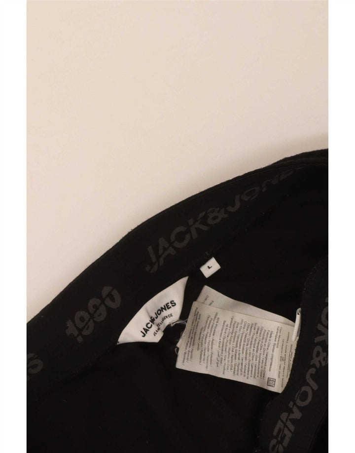 Jack & Jones muške trenirke Hlače Joggers Veliki crni poliester