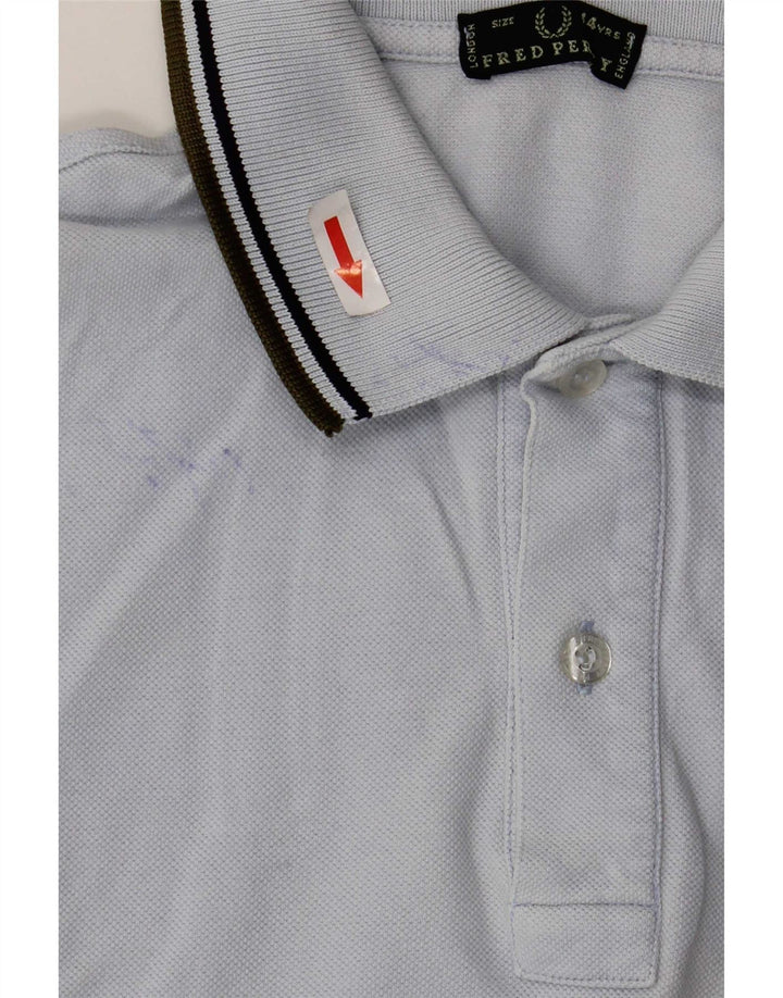 Fred Perry polo majica za dječake 13-14 godina, plavi pamuk