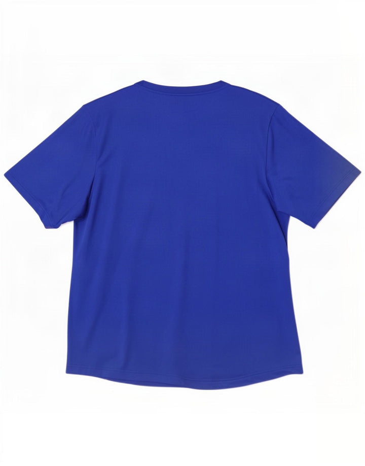 Adidas muška majica Climalite Top XL plavi poliester