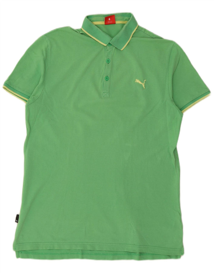 PUMA muška polo majica Large Green Cotton