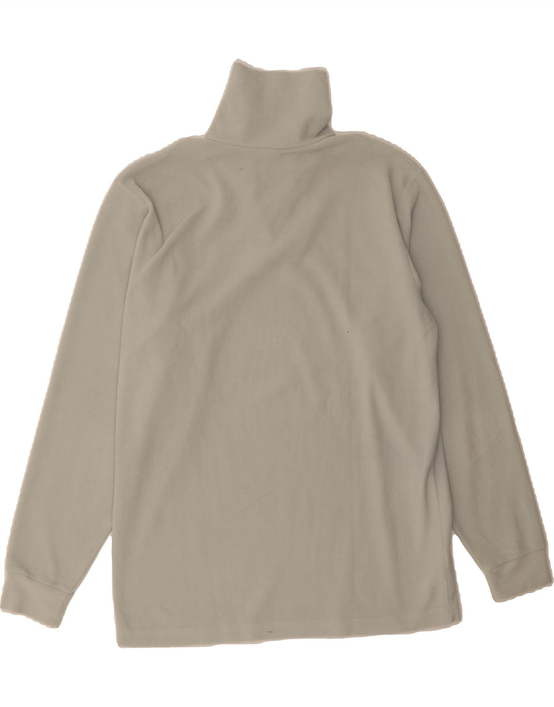 COLMAR Mens Zip Neck Fleece Jumper Large Grey Polyester Vintage Colmar and Second-Hand Colmar from Messina Hembry 