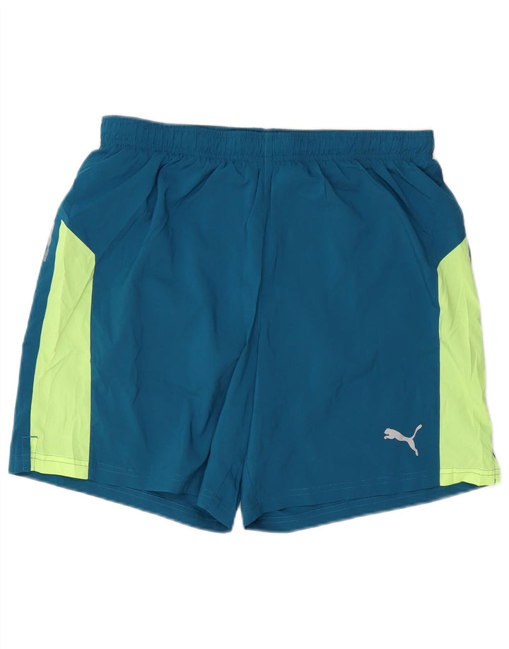 PUMA Muške sportske kratke hlače Large Blue Colourblock